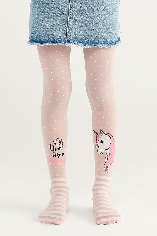 Penti-Pink Pretty Unicorn Pantyhose 1