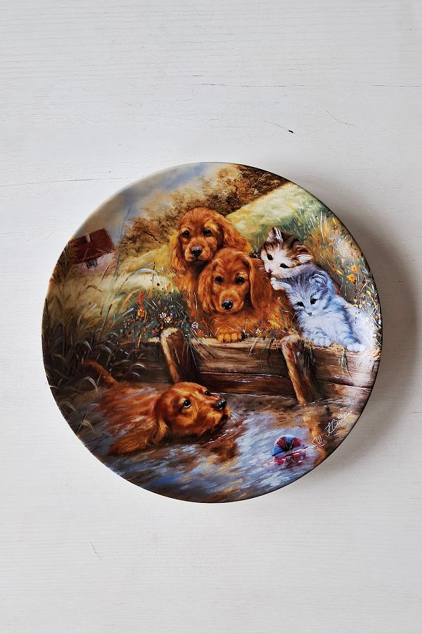 SELTMANN-Helpful Friends, Wolfgang Kaiser Design Decorative Plate 1