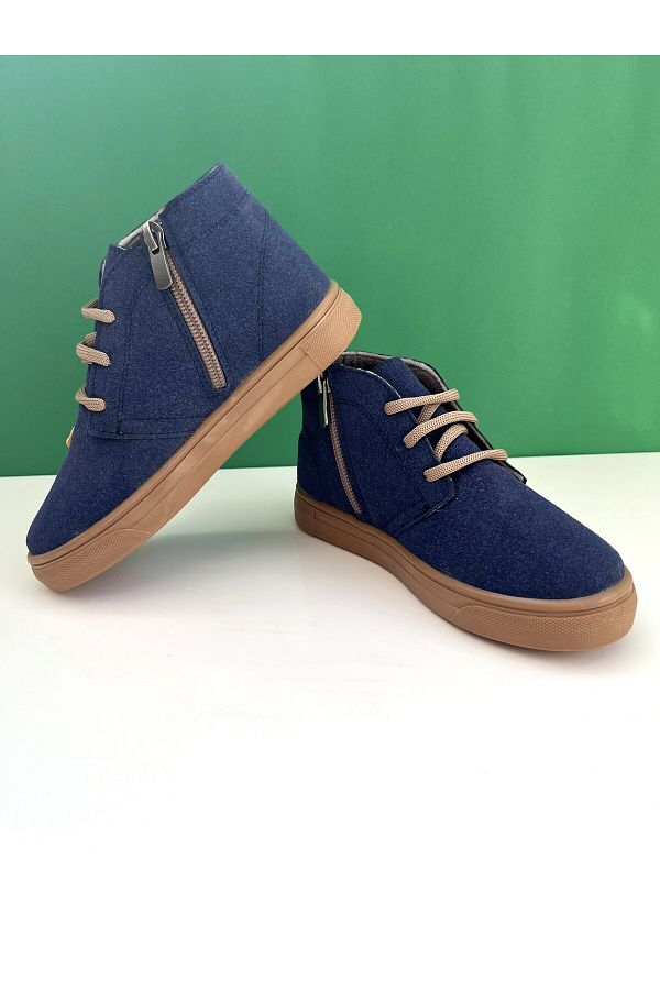 ROCKY Zippered Suede Kids Boots Trendyol