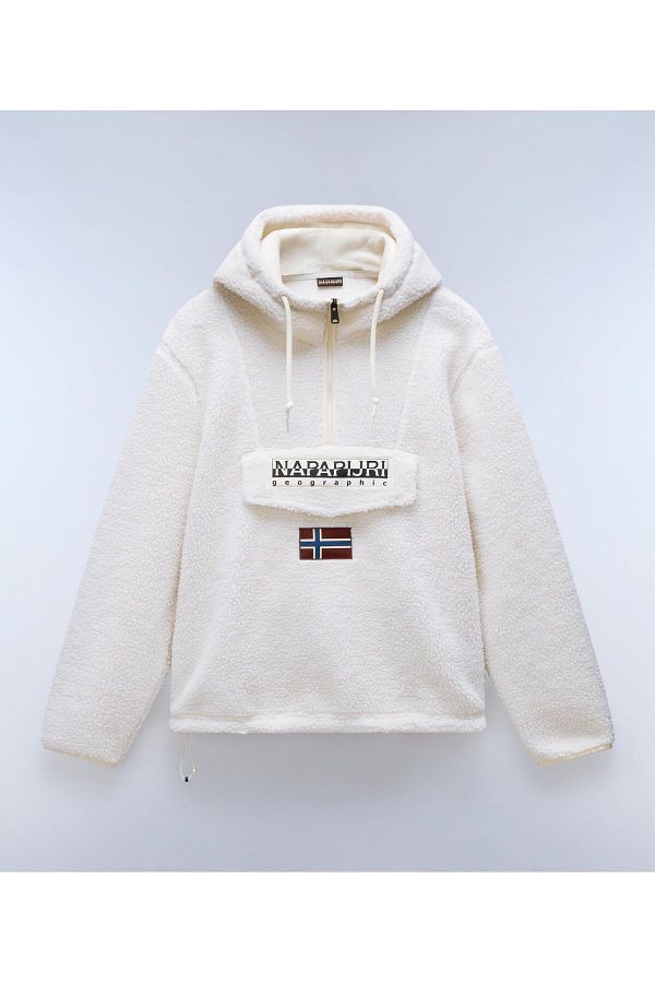 Napapijri teddy hoodie new arrivals