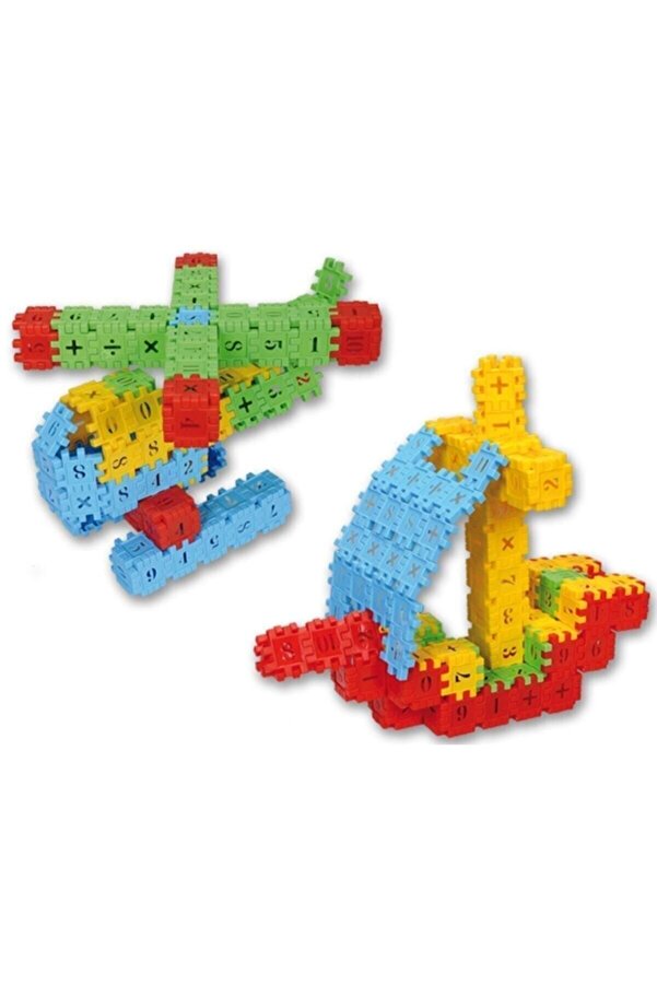 HAPPENS Akıllı Sayılar 200 Parça Rakamlı Eğitici Yapı Taşları Oyuncak Plus Plus Blockland Akıl Sayı Küpü