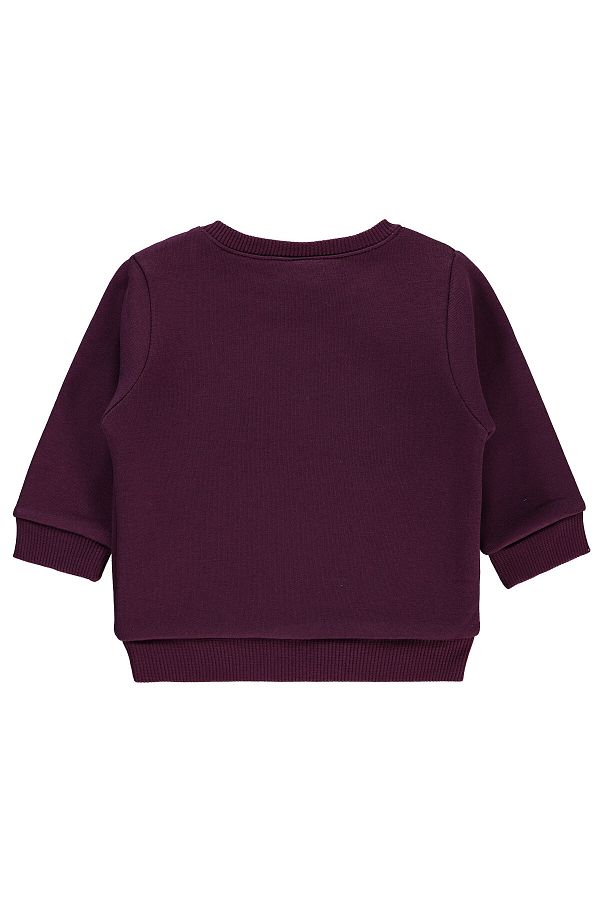 Civil Baby Baby Girl Sweatshirt 6 18 Months Orchid Purple Trendyol