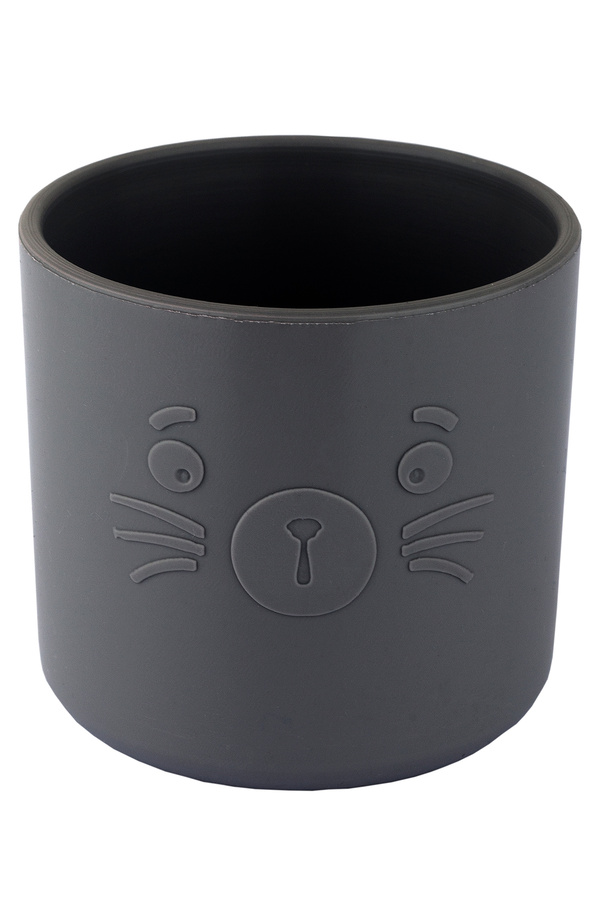 pandish Silikon Alıştırma Bardağı Moon Gray