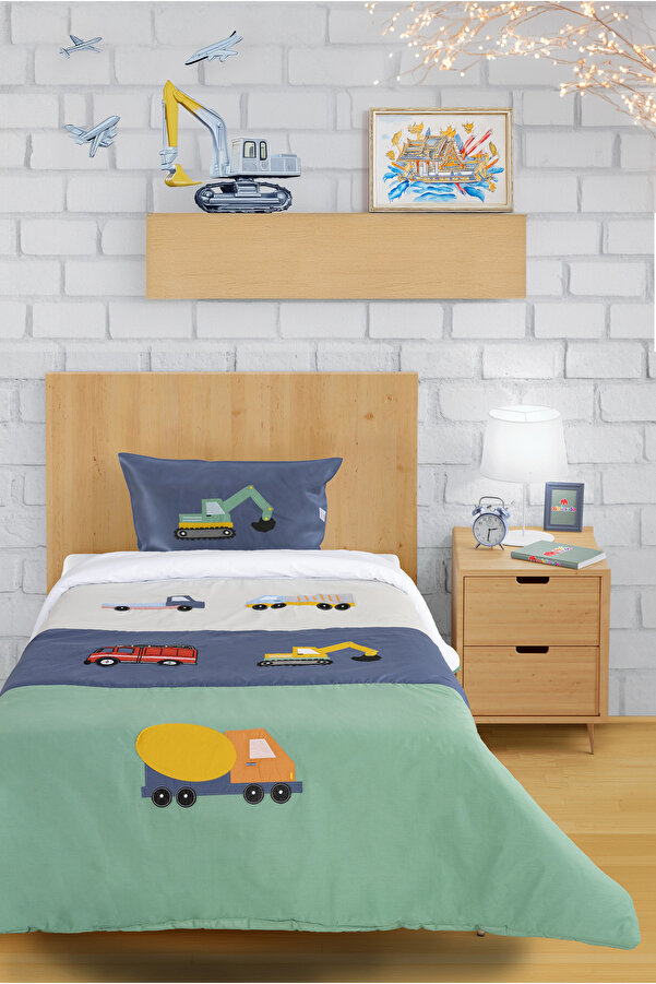 Pierre Cardin Tek Kişilik 3 Parça Nevresim Takımı Uyku Seti