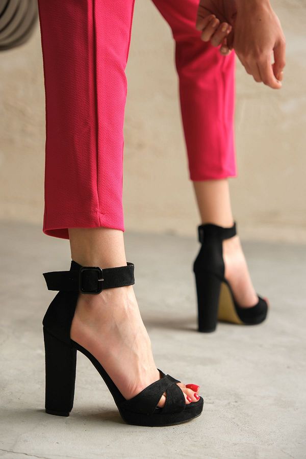 Single strap high heels online