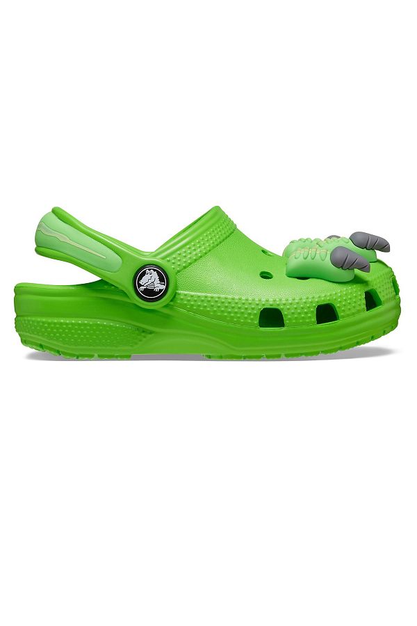 Crocs 209700 3wa Classic Dinosaur Clog Green Stove Slippers Trendyol