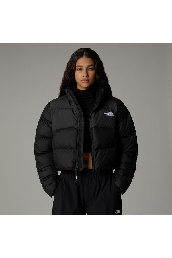 Cropped north face coat deals