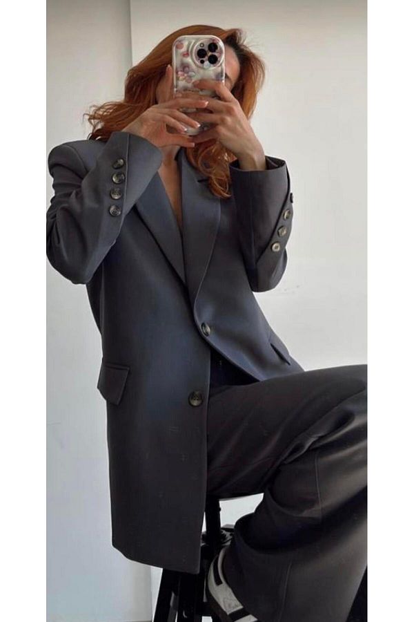 Cardella-Design Blazer Jacket with Cufflinks 1