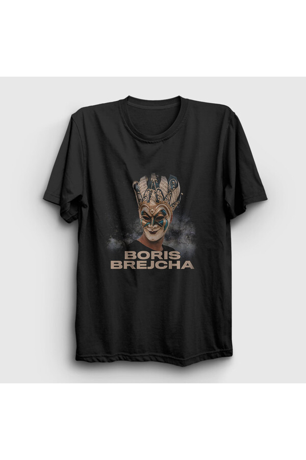 Presmono Venetian Dj Boris Brejcha Unisex Black T Shirt 499971 Tt Trendyol