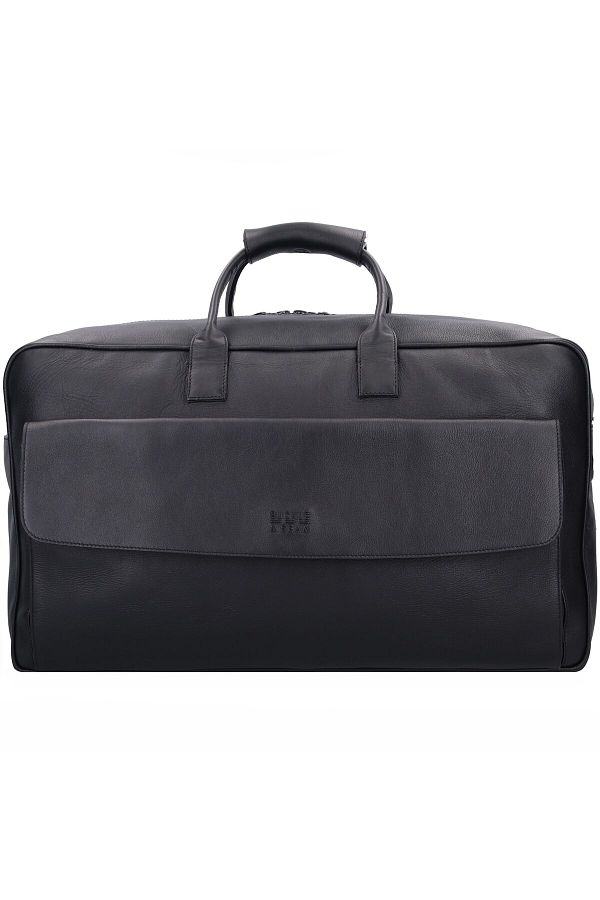 Buckle Seam Canary Weekender Travel Bag Leather 48 Cm Trendyol