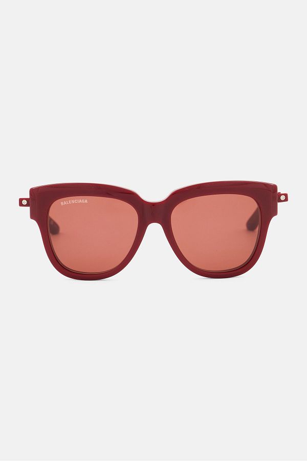 Balenciaga-Women Bb0160s-004 Sunglasses, Maroon 1