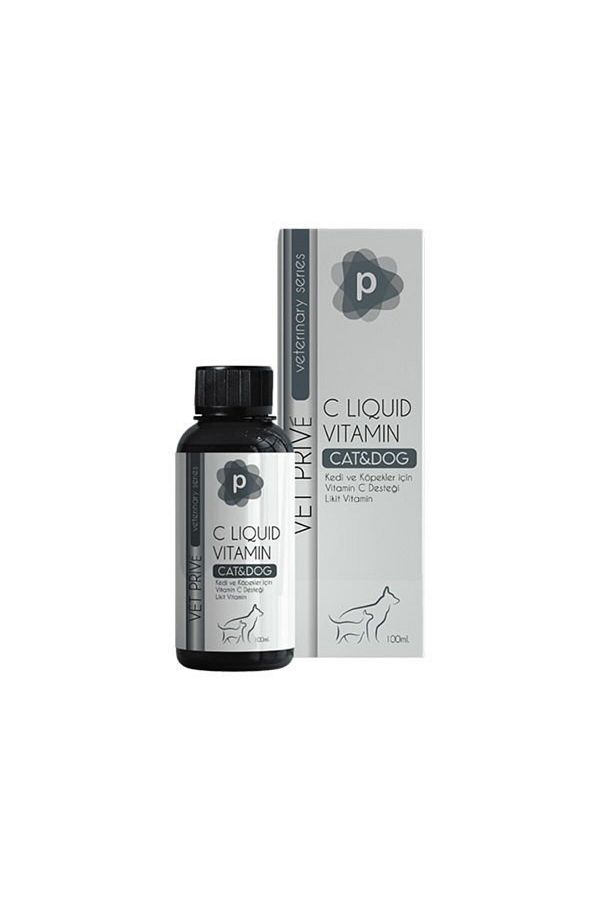 Vets Best Vet Prive Vitamin C Liquid 100 ml Support for Cats and Dogs Trendyol