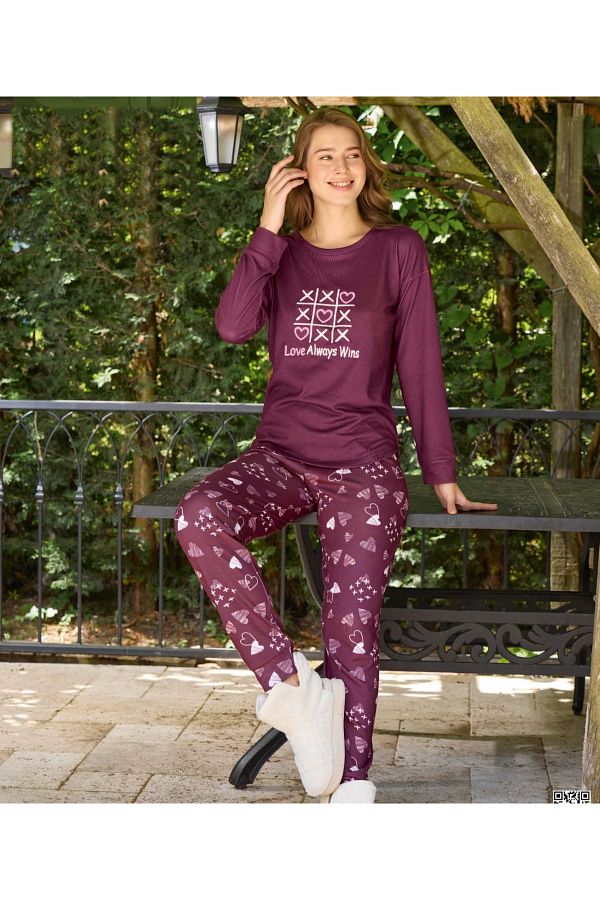 pijamakeyfi Women s Thermal Pajama Set Trendyol
