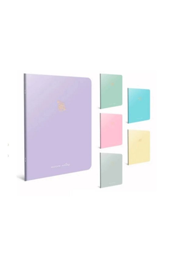 Gıpta-Gipta Micro Notes - Wire Stitched, Lined A6 60 YP Notepad with Cardboard Cover 1