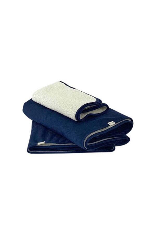 Pet Comfort-Lodix Vita Navy Blue Cat and Dog Blanket S 50X70Cm - from Petshop 1