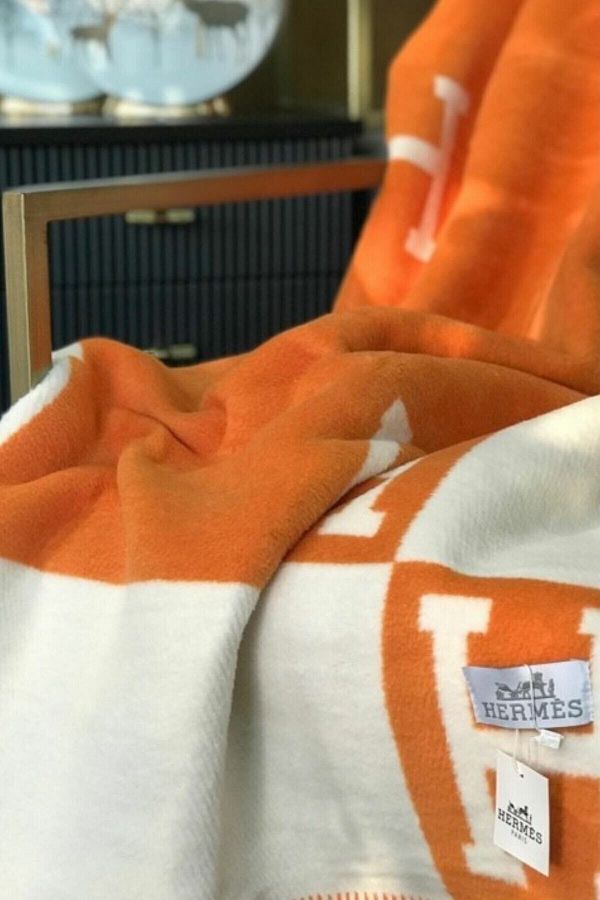 HK HOME Hermes Wool Throw Blanket- Trendyol