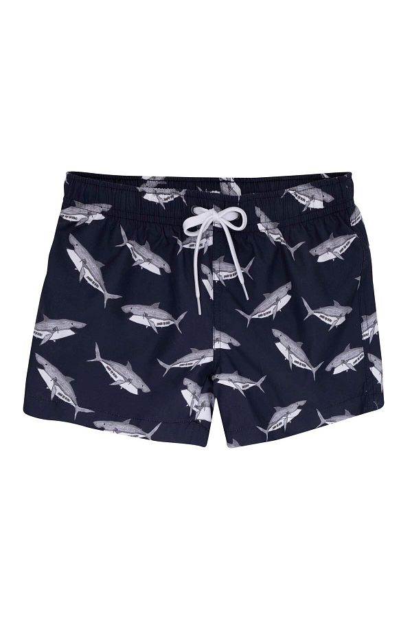 SLIPSTOP-Berko Navy Junior Shorts 1