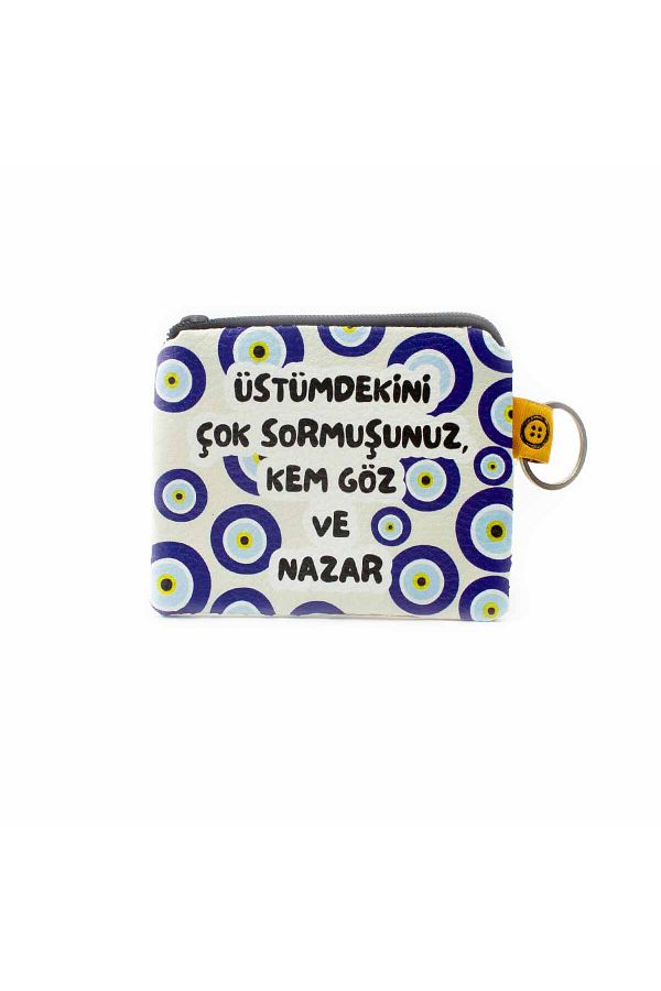 PALTO TASARIM-Dancer Unicorn Printed Coin Purse 1