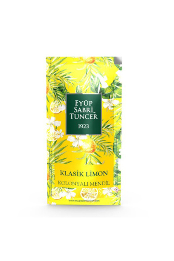Eyüp Sabri Tuncer Est Kolonyalı Mendil Klasik Limon 5x10 Cm 150 Li
