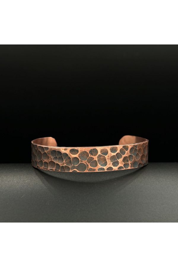 Forged copper bracelet shop