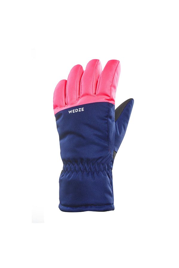 Decathlon Children s Ski Gloves Blue Pink 100 Trendyol