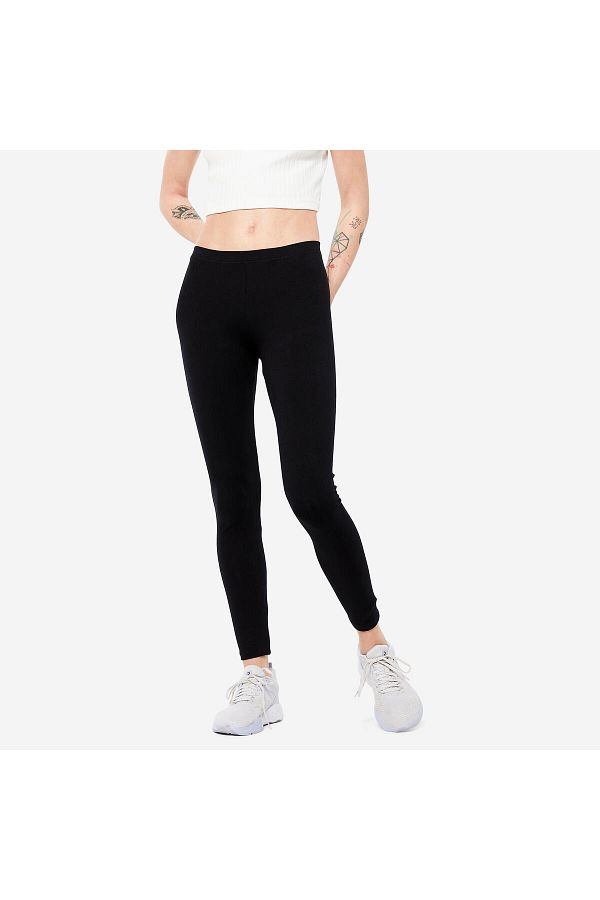 Decathlon Women s Black Pilates Sports Tights 100 Trendyol