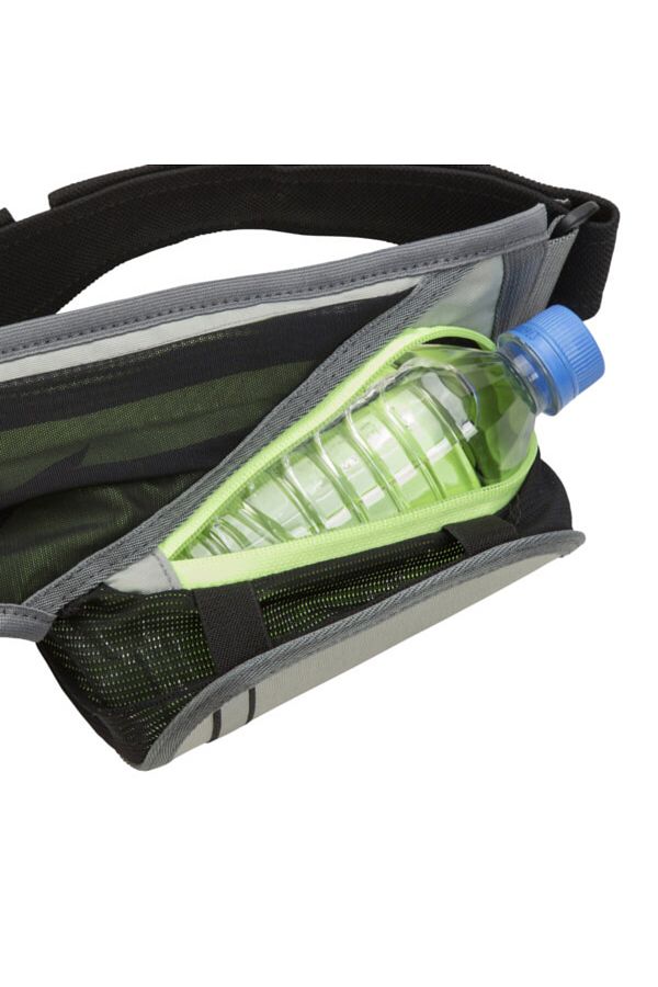 Mizuno Bottle Waist Pouch Unisex Waist Bag with Water Bottle Tank Gray Trendyol