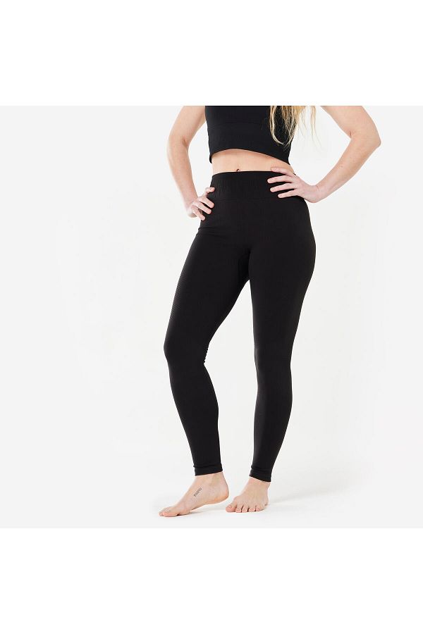 Decathlon Black Seamless Long Yoga Leggings Trendyol