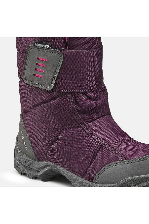 Decathlon Purple Kids Waterproof Outdoor Snow Boots 24 38 Sh100 Trendyol