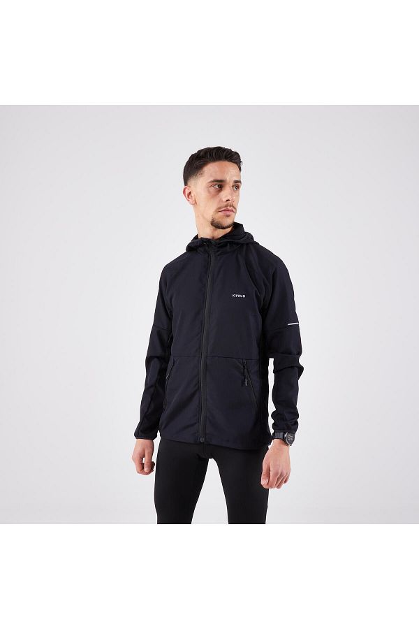Decathlon-Kalenji Men's Windbreaker - Running/Terrain Running - Black - Kiprun Run 100 1
