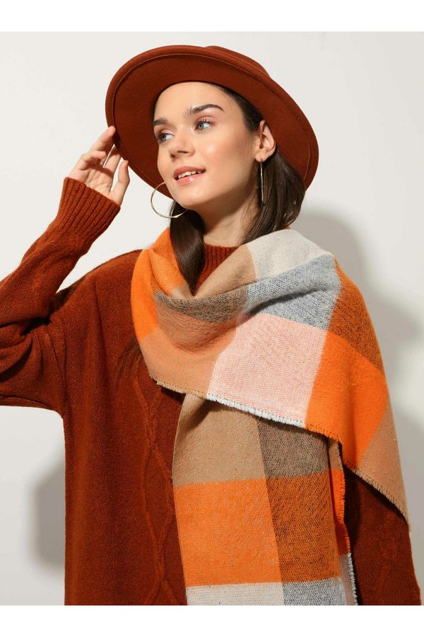 Square wool scarf online