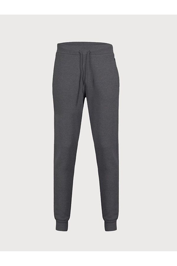 Ltb-Anthracite Color Slogan Regular Fit Jogger Tracksuit 1