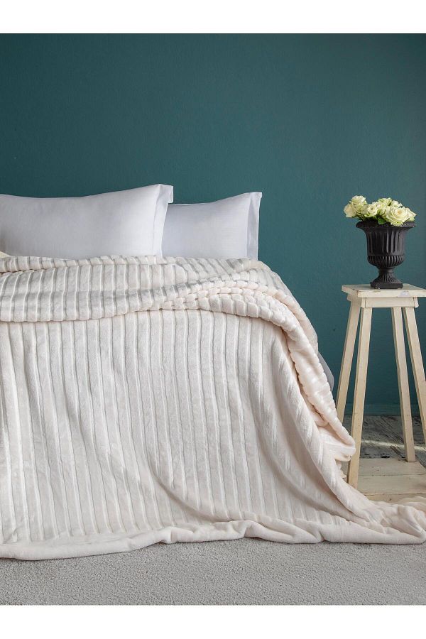 Apricitas HOME-Gentle Ecru 160/220 Blanket 1