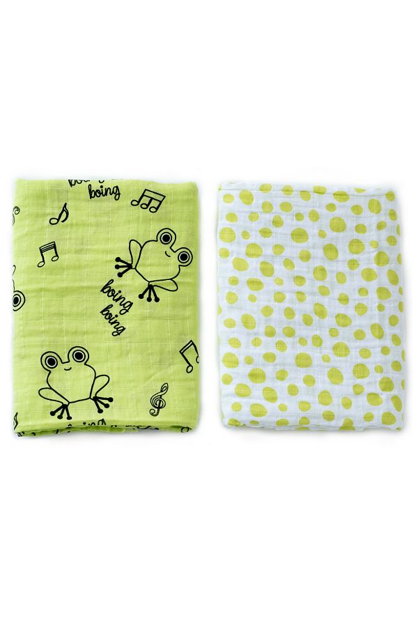Milk&Moo Cacha Baby 100% Cotton Swaddle Blanket