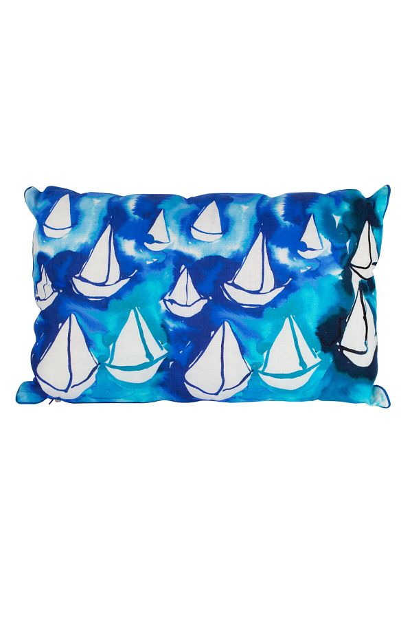 ANEMOSS-Sail Patterned Rectangular Decorative Pillow 1