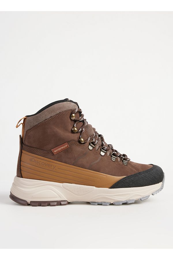 Discovery Expedition Brown Men s Leather Waterproof Outdoor Boots Dida Tobias Size 42 Trendyol