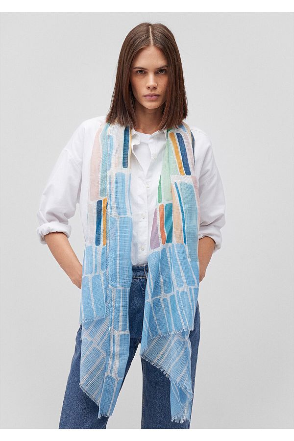 Mavi-1912666 -32738 Model Printed Shawl 1