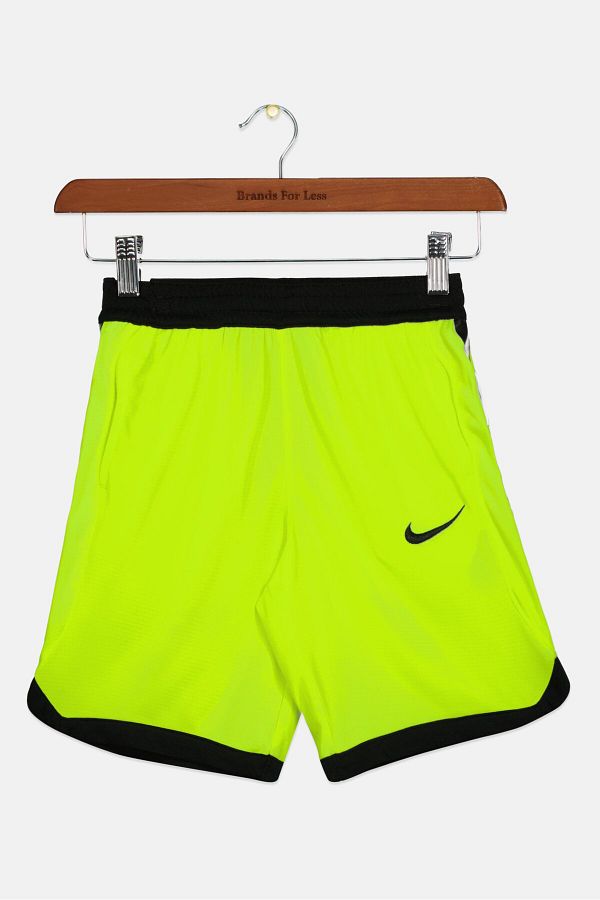 Nike Kids Boy Sportswear Fit Basic Shorts Lime Green Trendyol