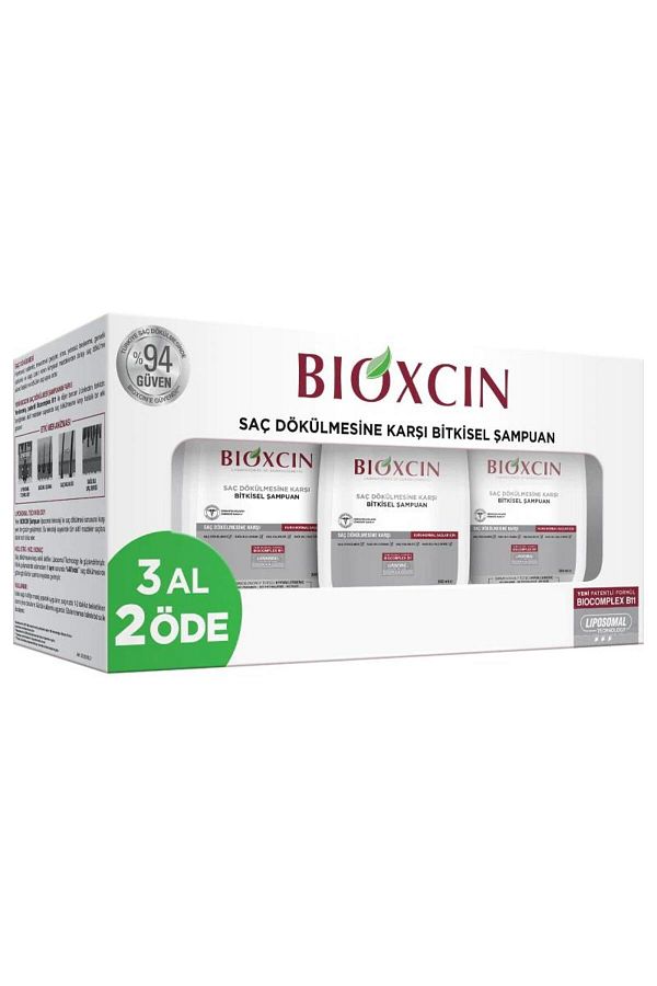 Bioxcin-Šampon Genesis pro normální vlasy sada 3x300ml 1