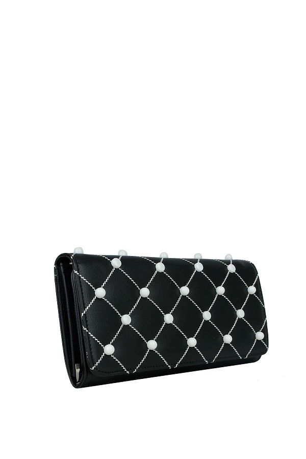 DSN SHOES BAGS Dsn Pearl Coated Tile Embroidered Crossbody Women s Bag Trendyol