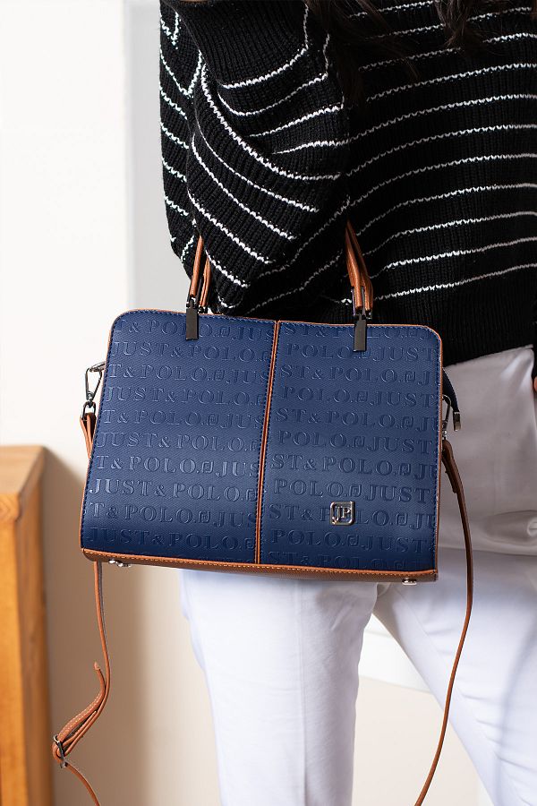 Just Polo Original Justpolo Women s Dark Blue Shoulder Bags Trendyol