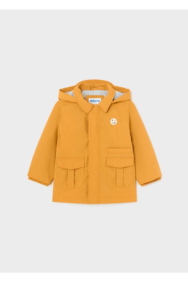 Mayoral Yazlık Erkek Bebek Yağmurluk Ceket Kahverengi