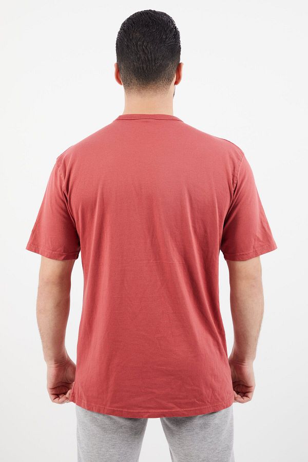 Champion Men Sportswear Fit Short Sleeve Outdoor T shirt Red Trendyol
