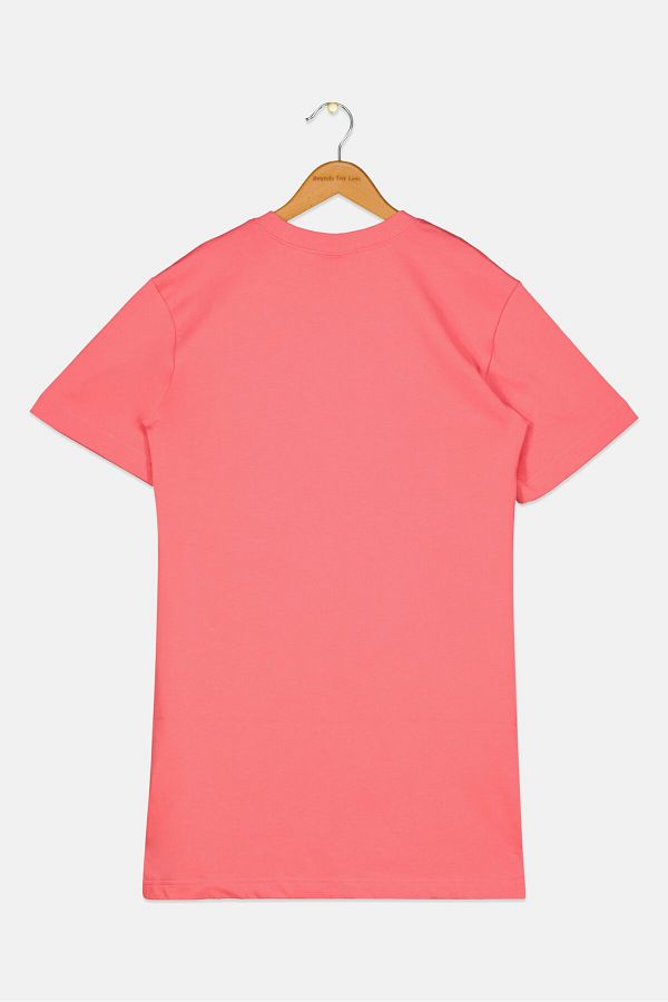 Nike Kids Girl Brand Logo T Shirt Dress Pink Trendyol