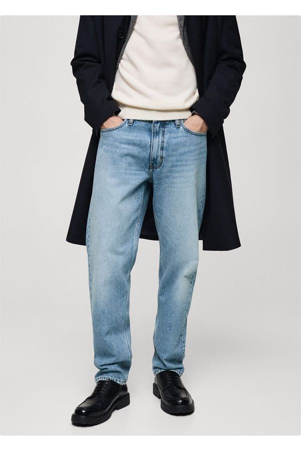 MANGO Man-Regular Cut Bob Jean Trousers 1