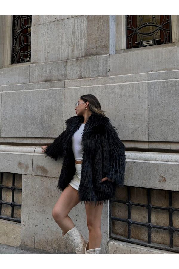 Angora fur coat discount
