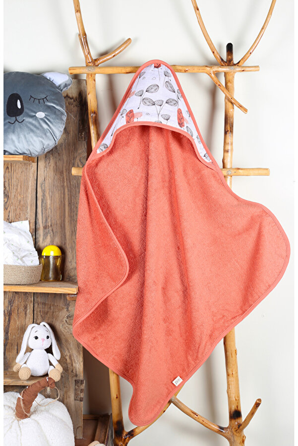 LUCKKA %100 Pamuk Bebek Havlu Kundak Banyo Havlusu - ZTKUNDAK