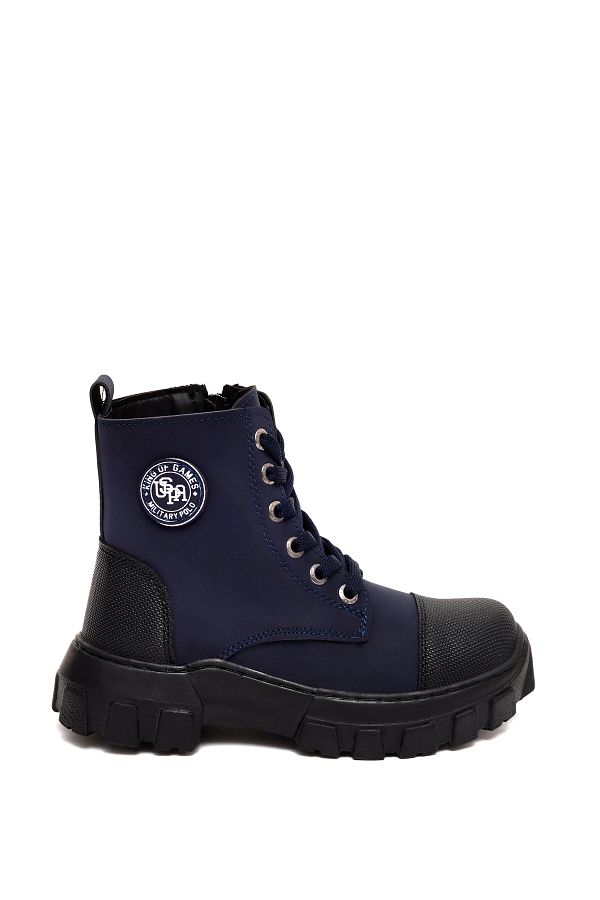 Navy blue polo boots hotsell