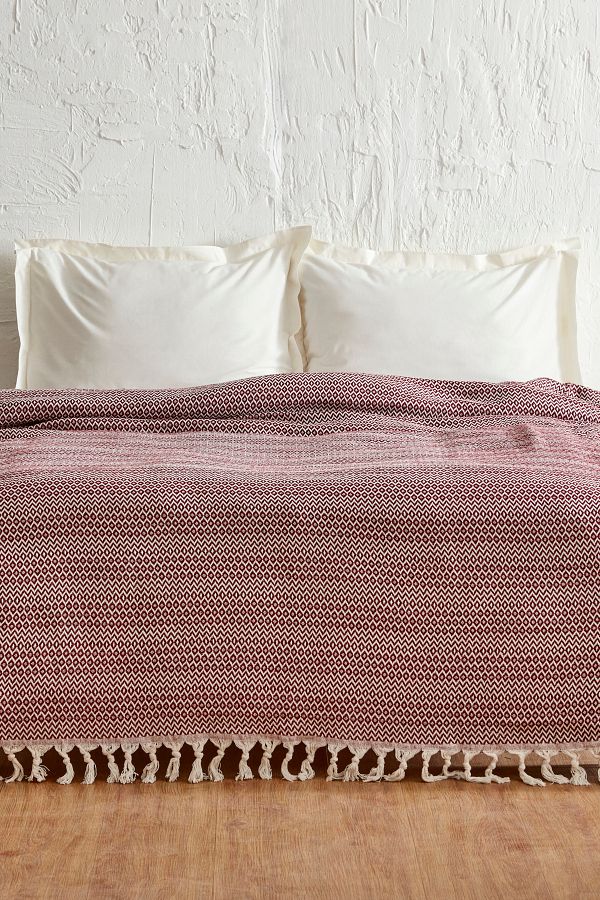 Karaca Home-Levi Claret Red Double Pike 1