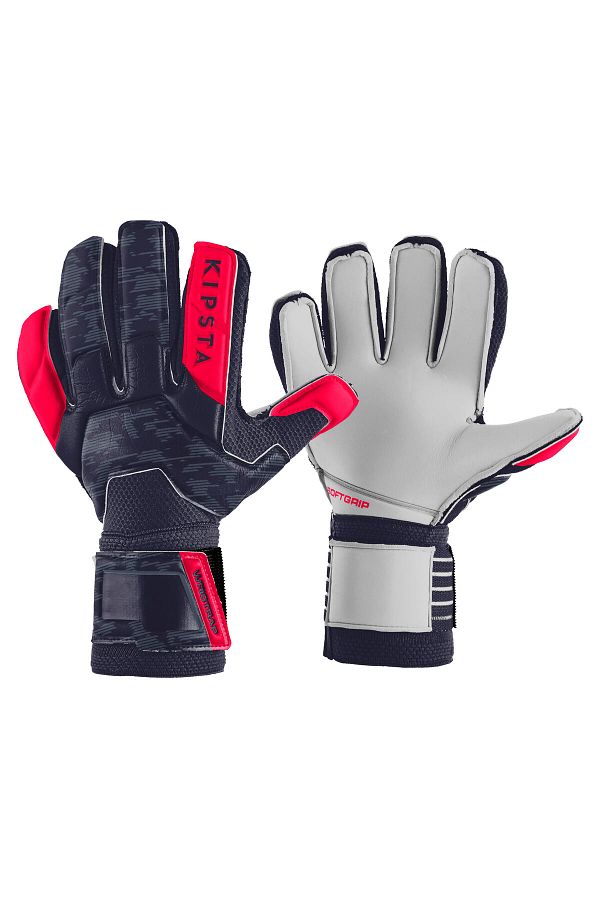 Decathlon Adult Goalkeeper Gloves Navy Blue Pink F500 Trendyol